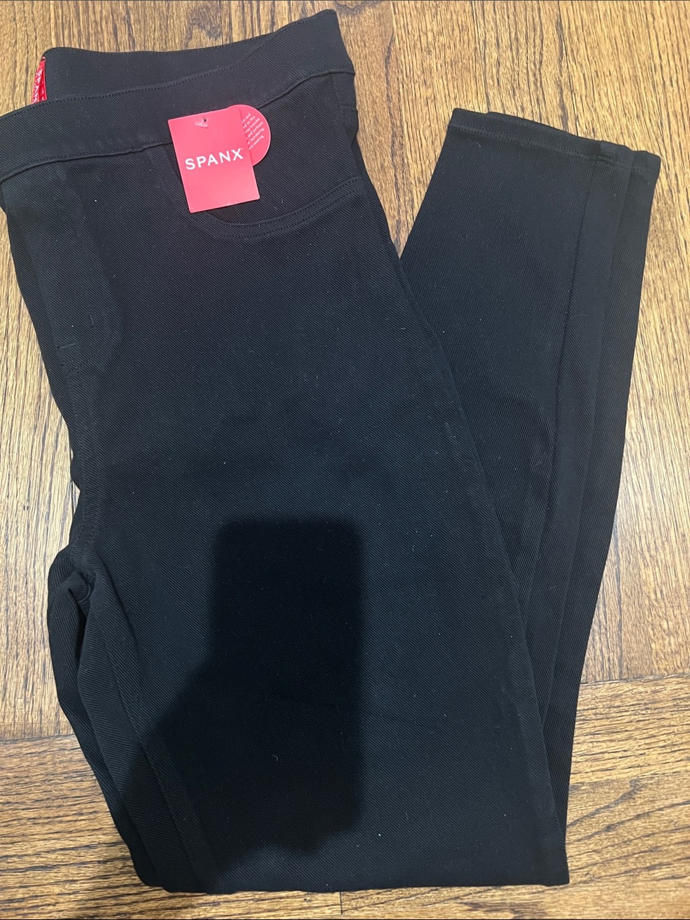 SPANX Black Sculpting High-Waist Jean Leggings Size XL tall